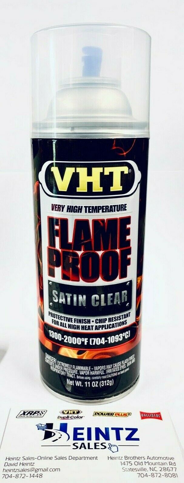 Vht Sp115 Flameproof Satin Clear Paint, Header Paint Silica Ceramic Coating 11oz
