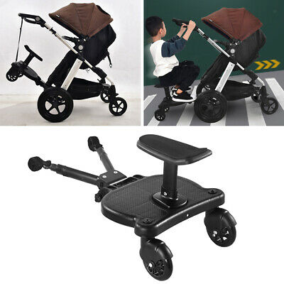 Universal Mount Ride-on Stroller Board Toddler Bump-free Anti-slip Buggy Stand,