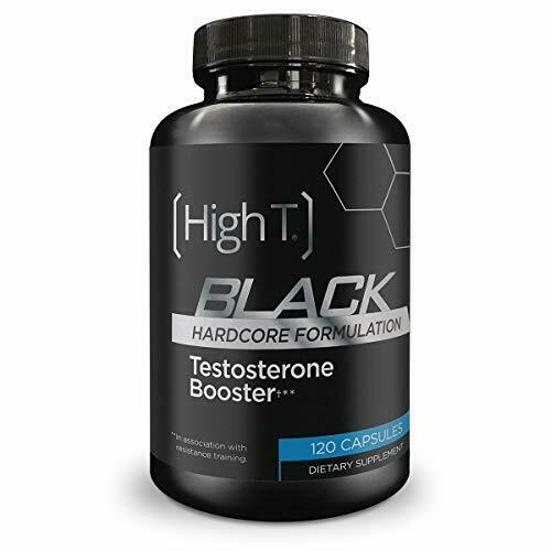 High T Black Testosterone Booster Supplements Strength Stamina Sex Drive 120ct