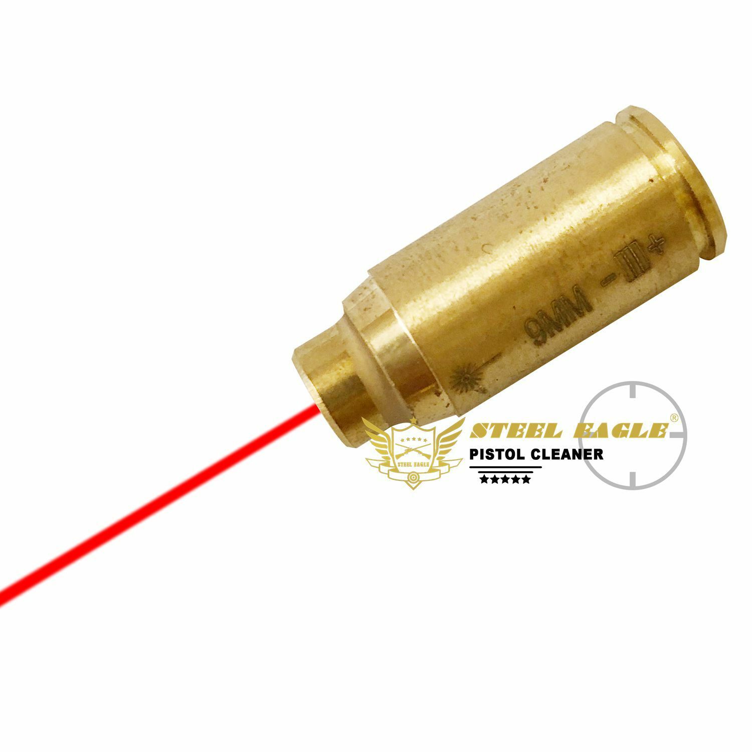 Bore Sighter Sight 9mm Cartridge Red Laser Boresighter From Usa