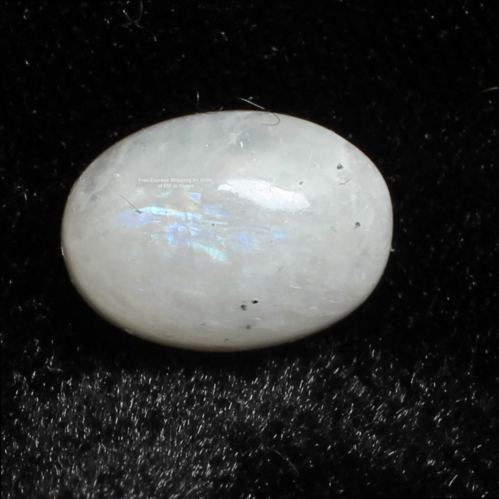 8.55 Cts Natural Rainbow Moonstone Gemstone Oval Cabochon Cs-4558