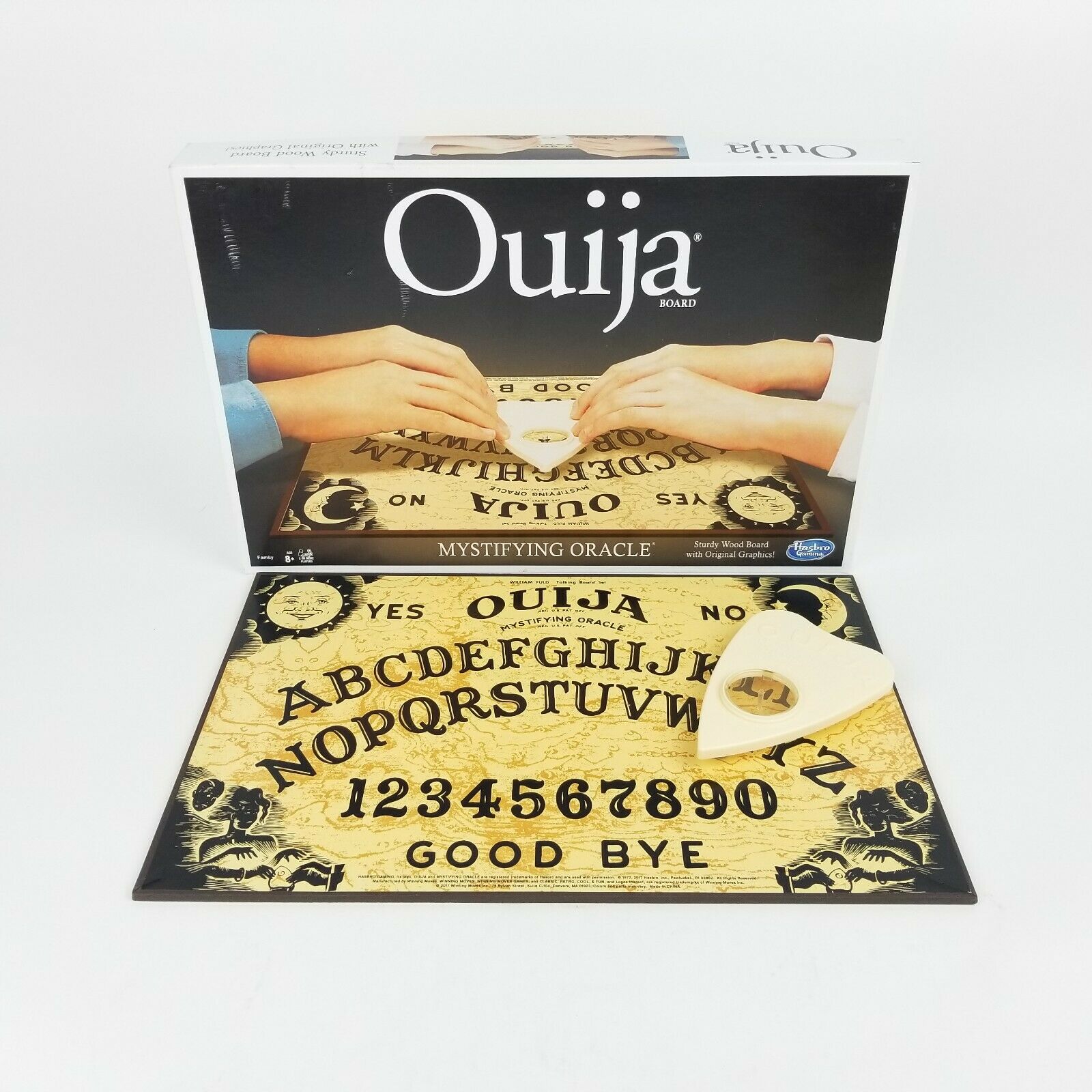 Ouija Hasbro Games Classic Ouija Board Game Mystifying Oracle Used
