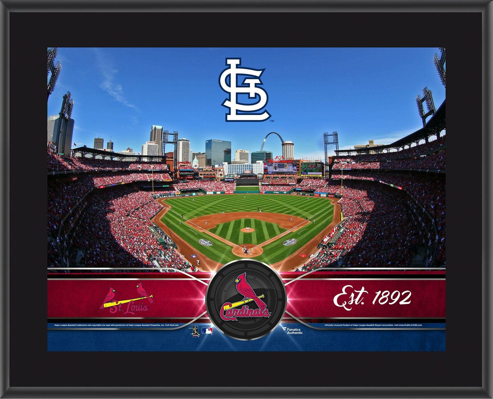 Cardinals 10" X 13" Sublimated Team Stadium Plaque - Fanatics