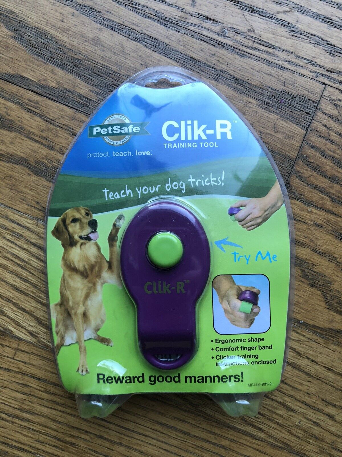 Clik R Clik-r Training Tool Pet Safe Premier Pet Clicker Dog Training Tool • New
