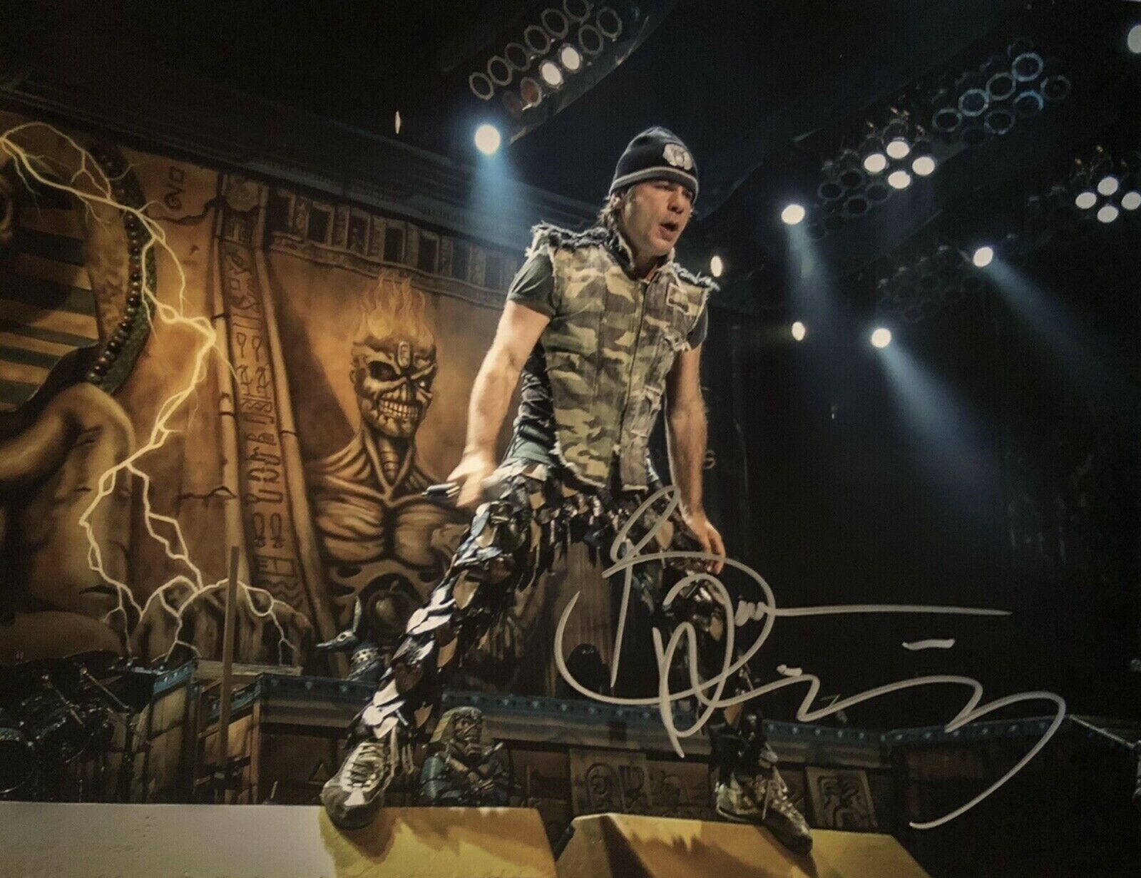 Bruce Dickinson Autographed Signed 8x10 ( Iron Maiden ) Photo Reprint