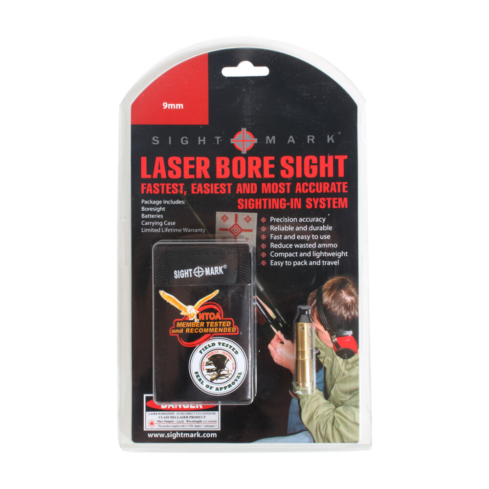 Sightmark Laser Boresighter 9mm Luger Premium Laser Bore Sight (sm39015)
