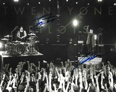 Reprint - Twenty One Pilots 21 Autographed Signed 8 X 10 Glossy Photo Poster Rp